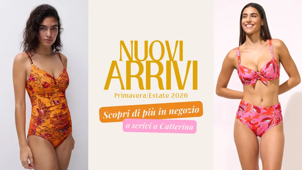 Costumi con coppe differenziate - Taglie dalla 40 alla 60 - Coppe dalla A alla H - Il meglio della vestibilità di Chantelle, Lisca e Lidea